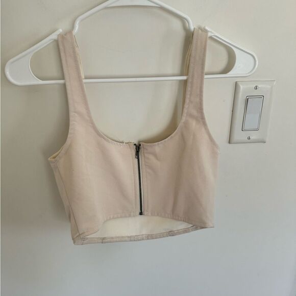 Pacsun LA Hearts Cropped Bustier Corset Top XS - Picture 3 of 5